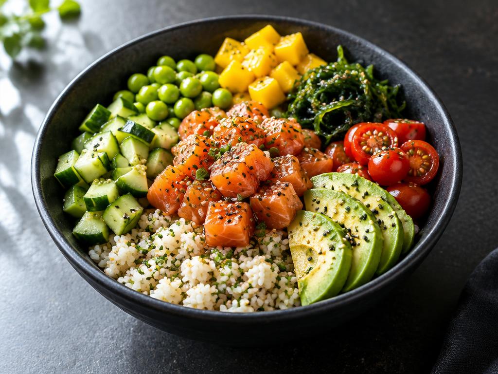 Illustration de la catégorie Poké bowls